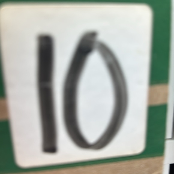 Tory Burch Bow Accent Polka Dot Chunky Heels In Brown & Navy Blue Size 7.5 - Picture 14 of 14